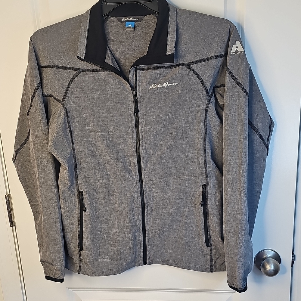 Eddie Bauer Men's Heathered Gray Performance‎ Jacket